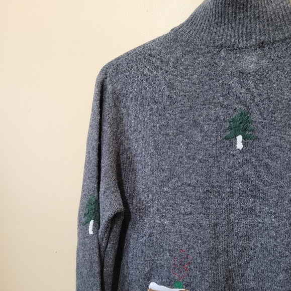 Holiday Lodge Christmas Cardigan Sweater - Picture 3 of 8